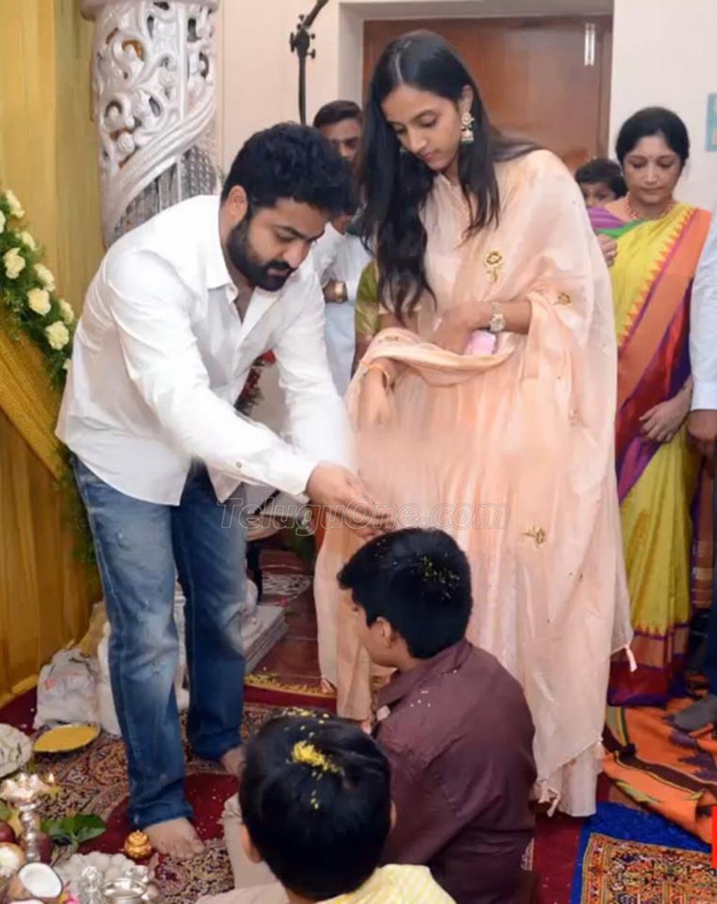 Nandamuri Janakiram Sons Dhoti Function Photos